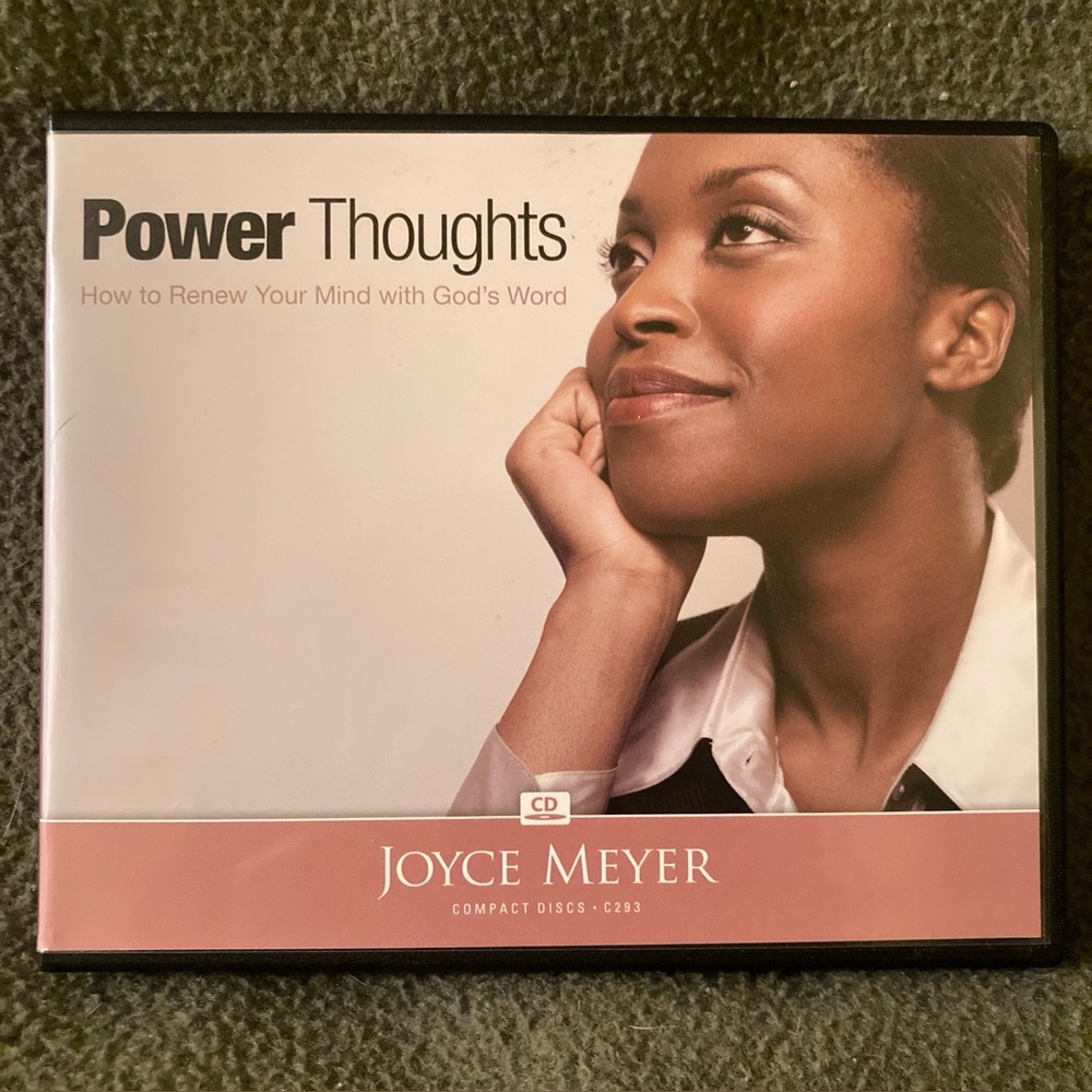 Like New Joyce Meyer 4 CD Teaching Series: Power Thoughts